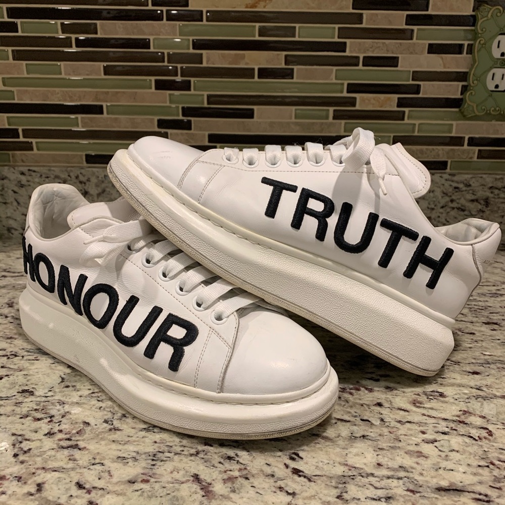 Alexander Mcqueen Oversized Sneaker Honour Truth